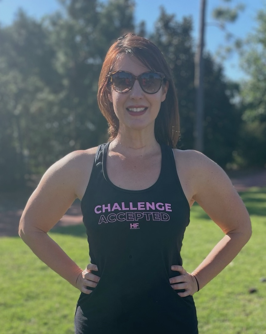 Photo of Amy Gardner in HAMFIT Women's Challenge Accepted Tank